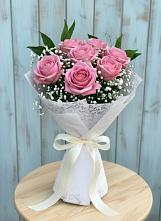 Букет цветов из:  Розы в Захарово Раменского района