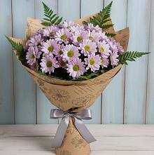 Букет цветов из:  Хризантемы в Захарово Раменского района