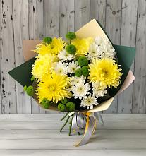 Букет цветов из:  Хризантемы #REPLACE_PRED# Захарово Раменского района