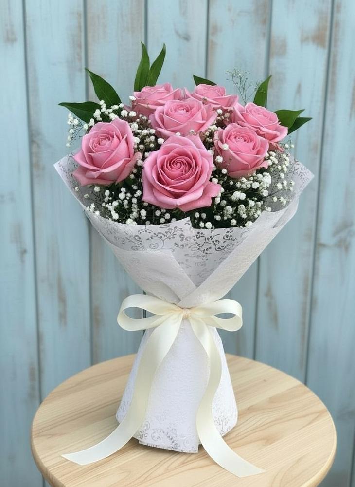 Букет цветов из: Розы в Захарово Раменского района