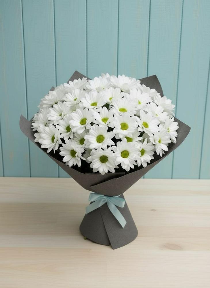 Букет цветов из: Хризантемы в Захарово Раменского района