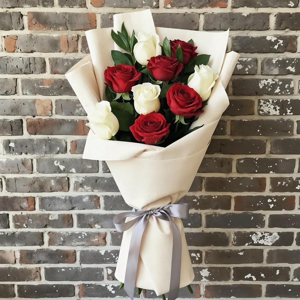 Букет цветов из: Розы в Захарово Раменского района