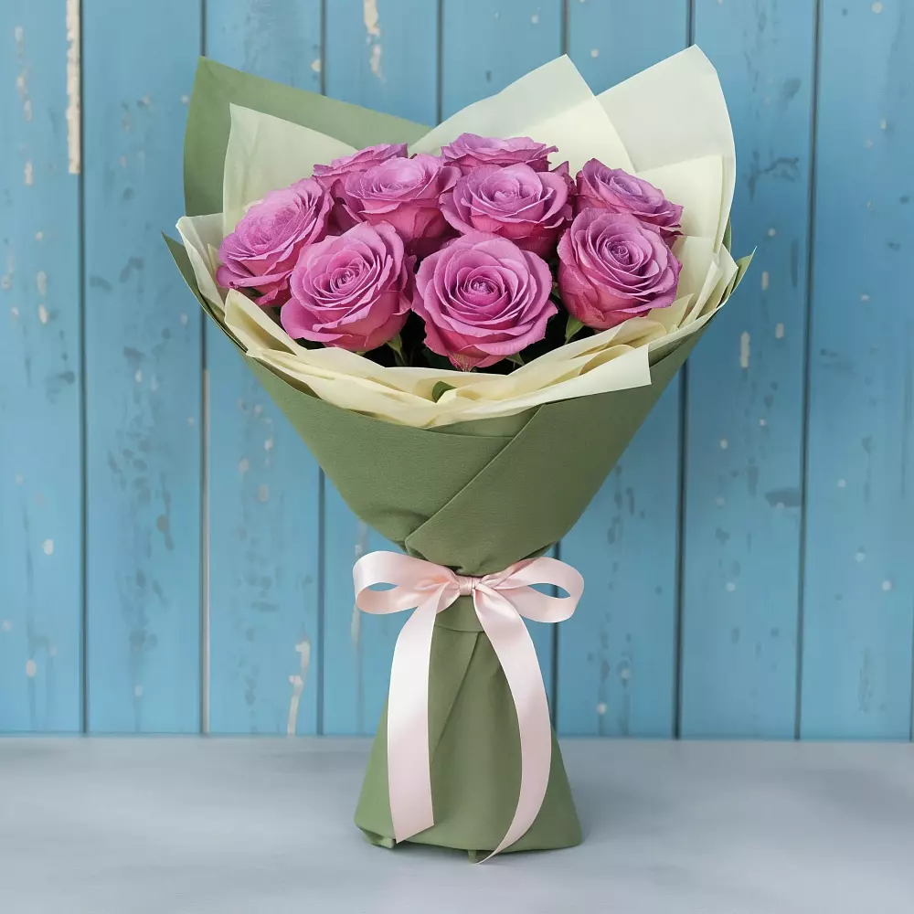 Букет Розы Фёрст Леди в Захарово Раменского района