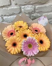 Букет цветов из:  Герберы #REPLACE_PRED# Захарово Раменского района