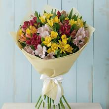 Букет цветов из:  Альстромерии #REPLACE_PRED# Захарово Раменского района